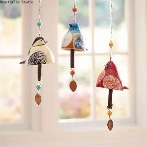 1 Cute Resin Wind Chime — Suitable for Indoor and Outdoor Use | Memorial Wind Chime with Soothing Melodic Tones | Gift for Mom | Hanging Decor for Garden, Patio, Balcony, and Home