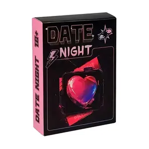 Date Night Couple Conversation Cards – 18+ Intimate Relationship Game | Interactive Icebreaker to Deepen Connection for Date Nights, Anniversaries & Romantic Getaways