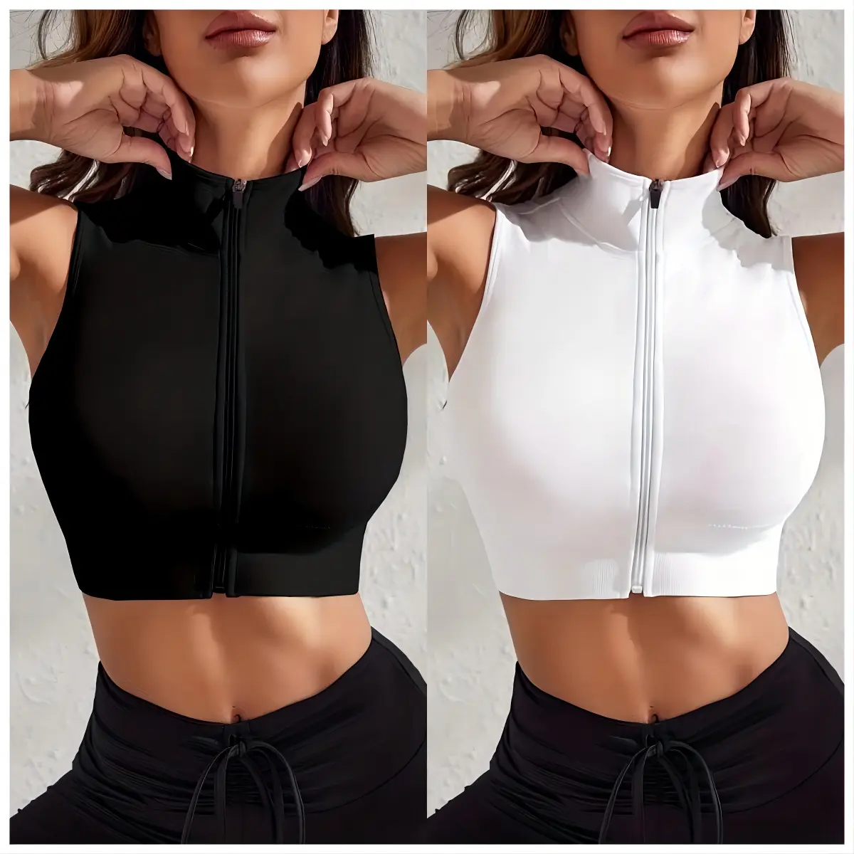 Women's Quick-Drying Sport Activewear Training Vest - Tight-Fitting Summer Top for Yoga, Cycling, Running