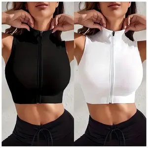 Women's Quick-Drying Sport Activewear Training Vest - Tight-Fitting Summer Top for Yoga, Cycling, Running