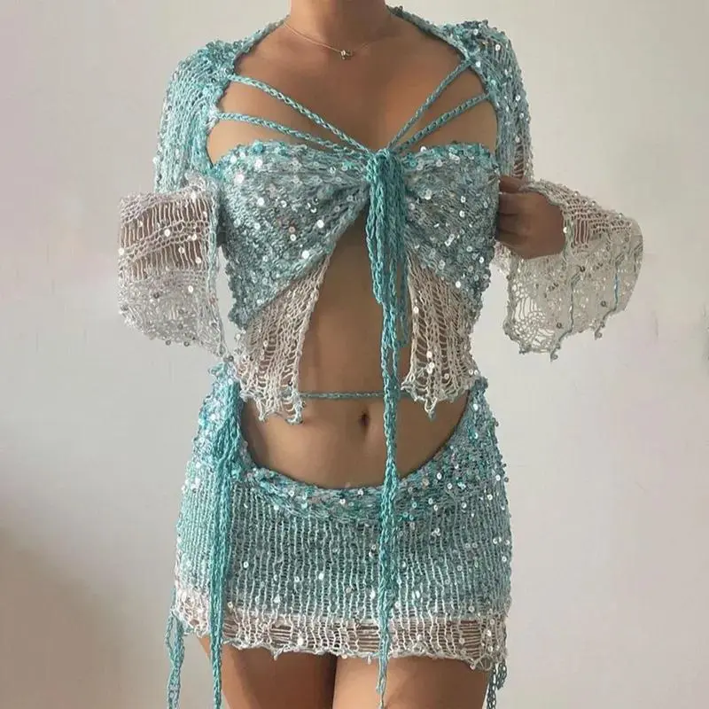 2pc sequin outfits - TikTok Shop