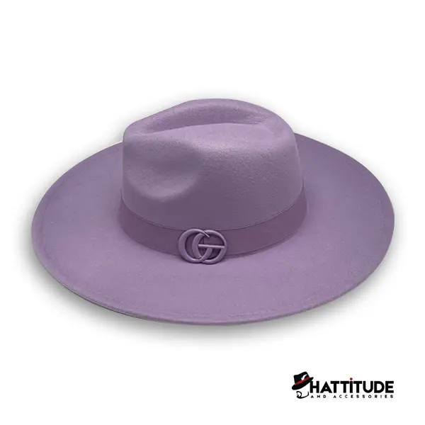 Hattitude GC Purple Fedora Hat Hattitude GC Purple Fedora Hat