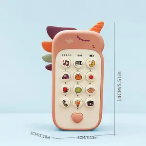 Cute Pony-Shaped Musical Phone Toy - Suitable for 25 Occasions with Music, Lights, And Story Modes - an Ideal Gift Choice for Interactive Fun for Teens