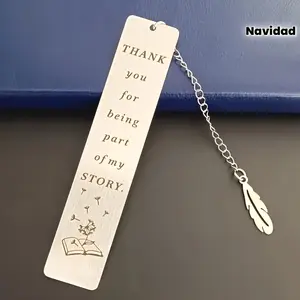 Stainless Steel Bookmark Chain, Elegant Simple Design, Durable Metal for Book Lovers, Ideal Gift for All Occasions