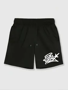 Graffiti Halo Star Shorts - Urban Streetwear Graphic Athletic Shorts