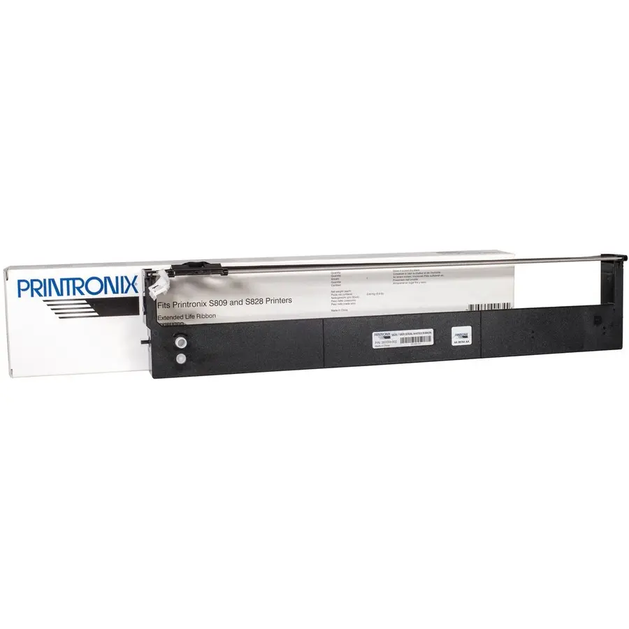 Printronix Extended Life Dot Matrix Ribbon Cartridge Black 6 Pack 260059002