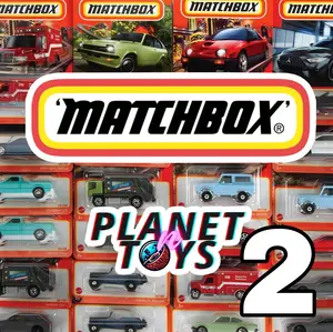 Part. 2 Matchbox 1:64 Diecast Assorted Carded Cars