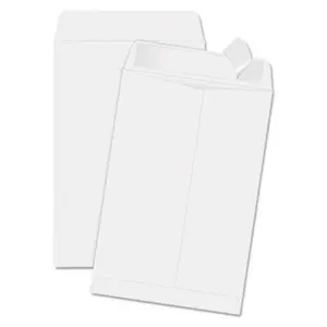 Quality Park 44334 Redi-Strip Catalog Envelope 6 .5 x 9 .5 White 100-Box