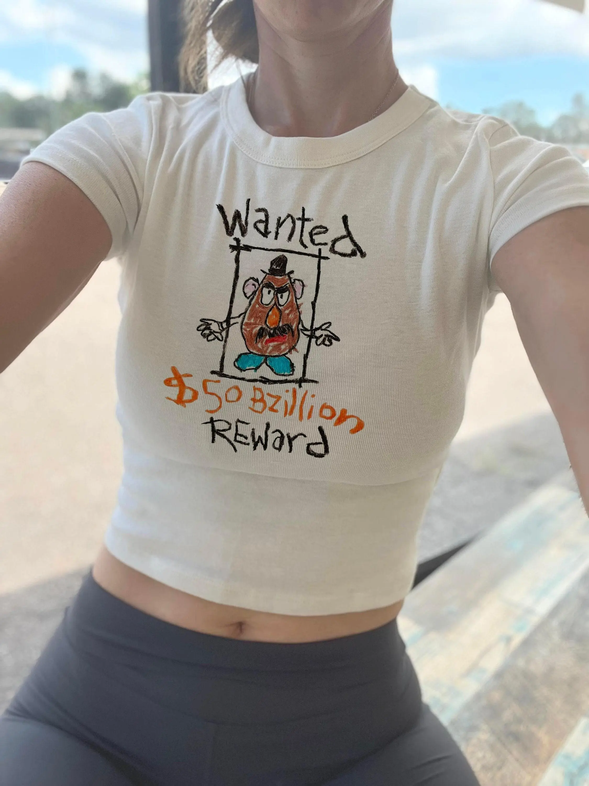 Spud Toy Story Baby Tee Wanted Potato Crop Funny Kids Movie Tank Tater Tot Midway Mania Womens T Detachable Parts Womens