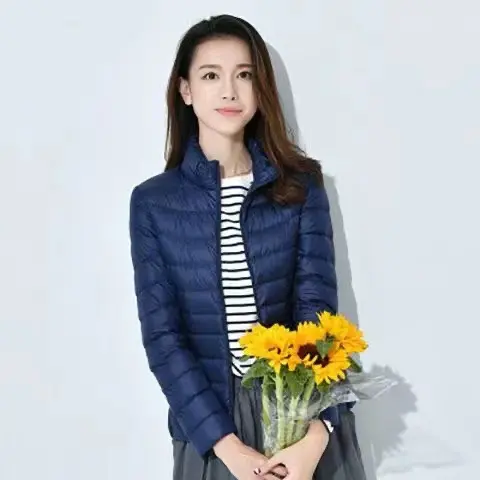 Tibetan blue standing collar