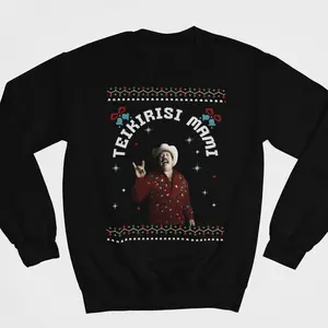 Teikirisi Mami Sweatshirt-Black