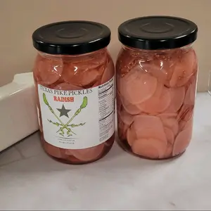 Texas Pike Pickles-Pickled Radish (1) 16oz Texas Pike Pickles-Pickled Radish (1) 16oz