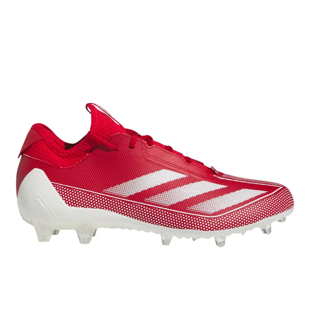 adidas Mens Adizero Electric 1 Football Sneakers Shoes - Red