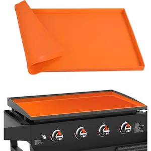 28" Griddle Mat Silicone for Blackstone, Griddle Silicone Protective Mat Cover,Heavy Duty Food Grade Silicone Grill Cover