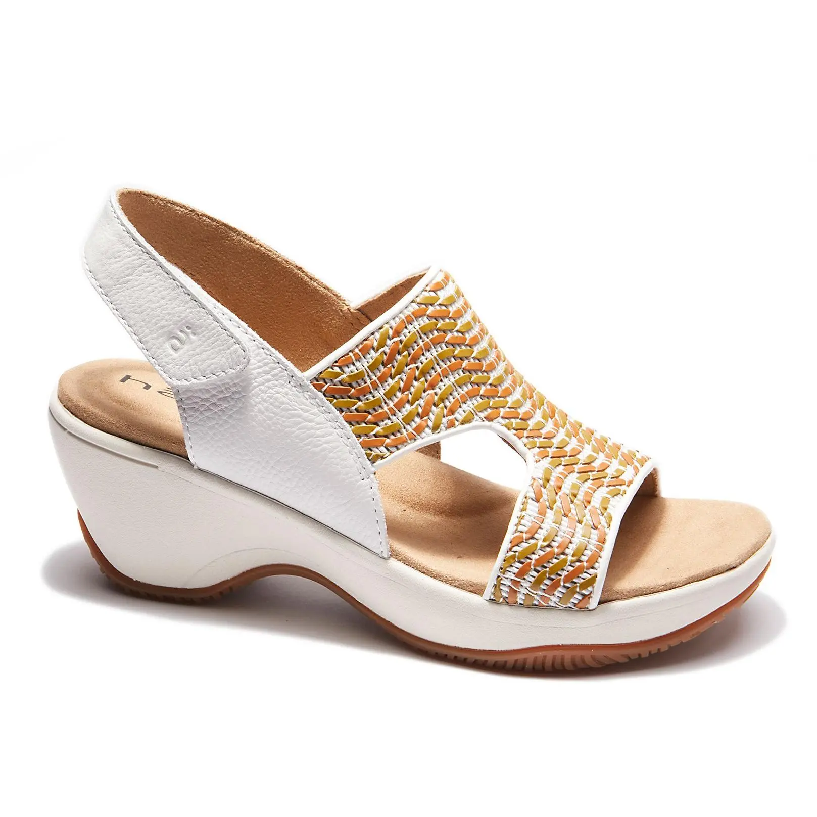Halsa Wedged Sandal - Coral