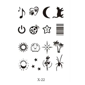 Semi-Permanent Temporary Tattoo -Lasting 1-2 Weeks spider