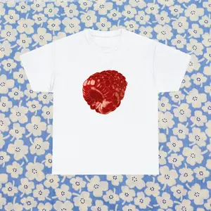 Raspberry T Shirt, Coquette Raspberry T Shirt, Bff Bestie Gifts, Cute Trending, Unisex T-Shirt, Presents For Girl, Short Sleeve Tee Shirt, Gifts For Women, Gifts For Valentine's Day Birthday