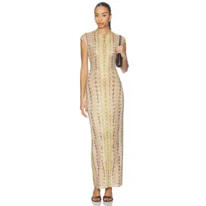 AFRM Cody Dress in Tonal Dot