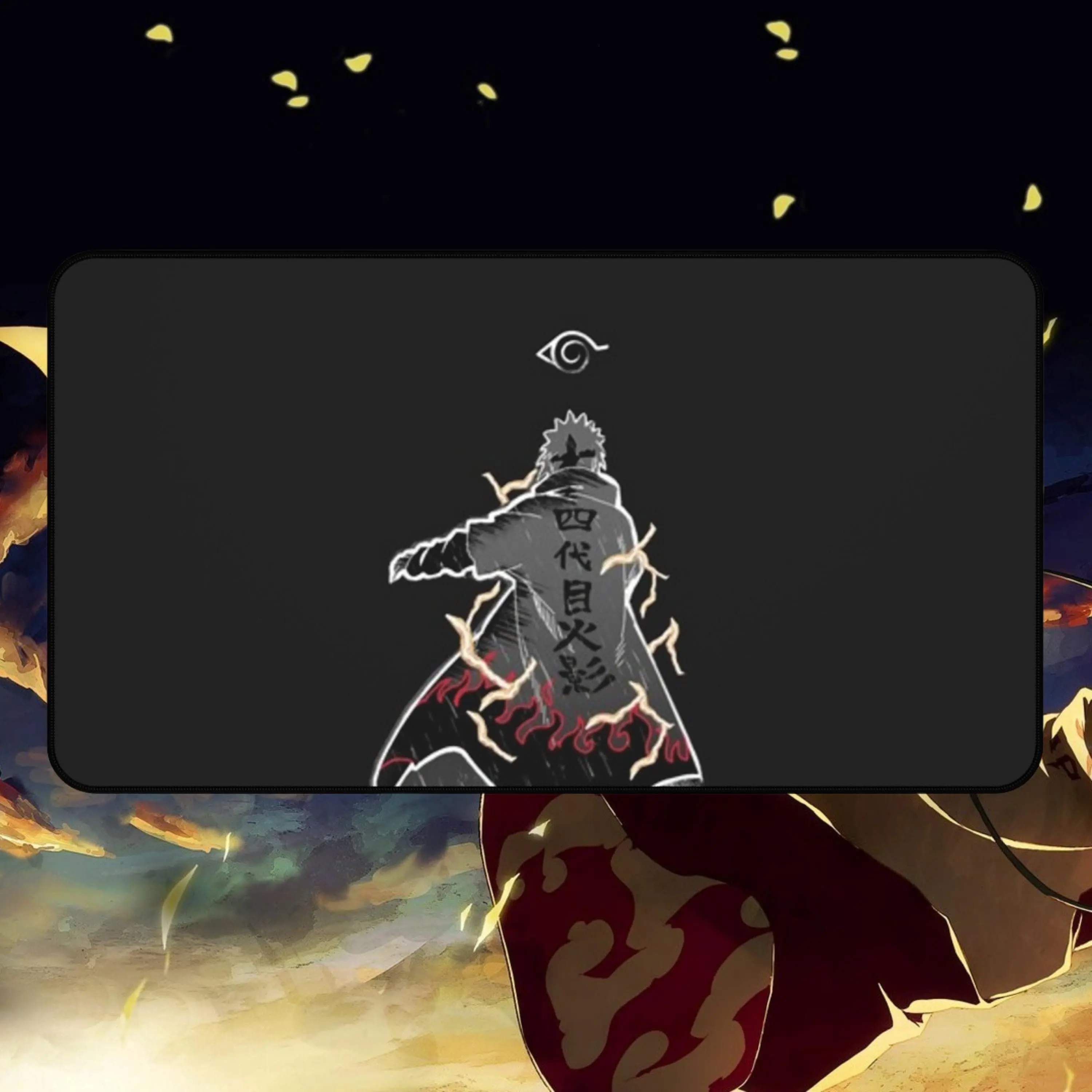 [Sale off up to 65%][Free Ship] Anime Naruto Minato Desk Mat, Mouse Pad, Gamer Gift, Anime Fan