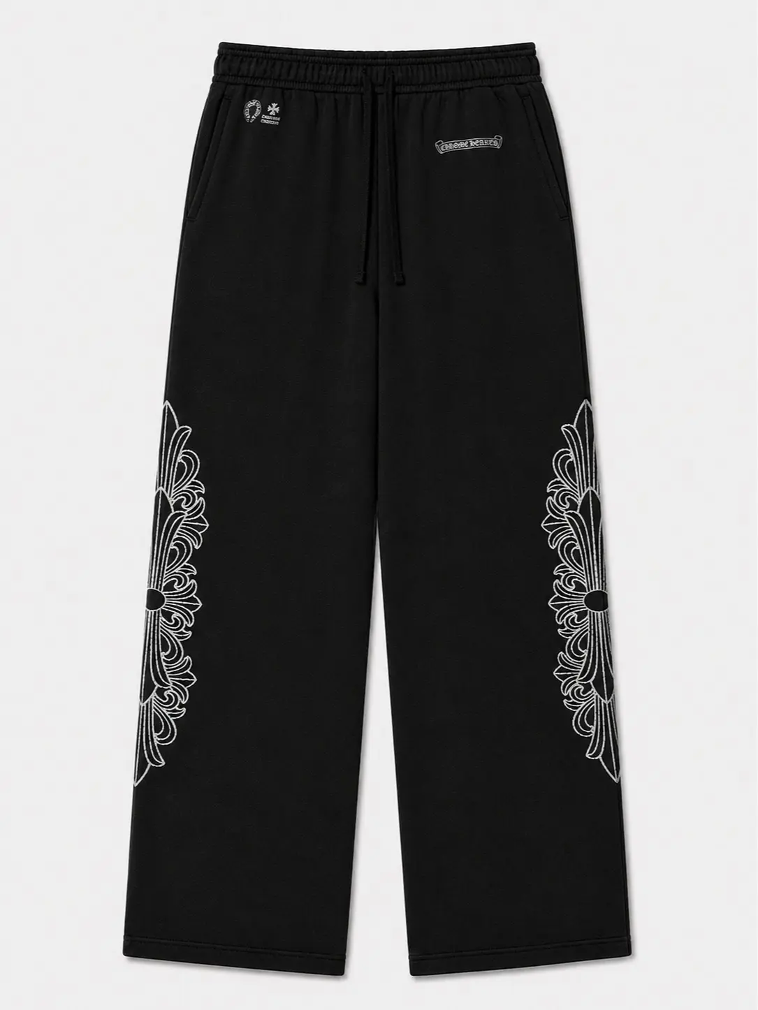 Chrome Hearts Floral Cross Sweatpants