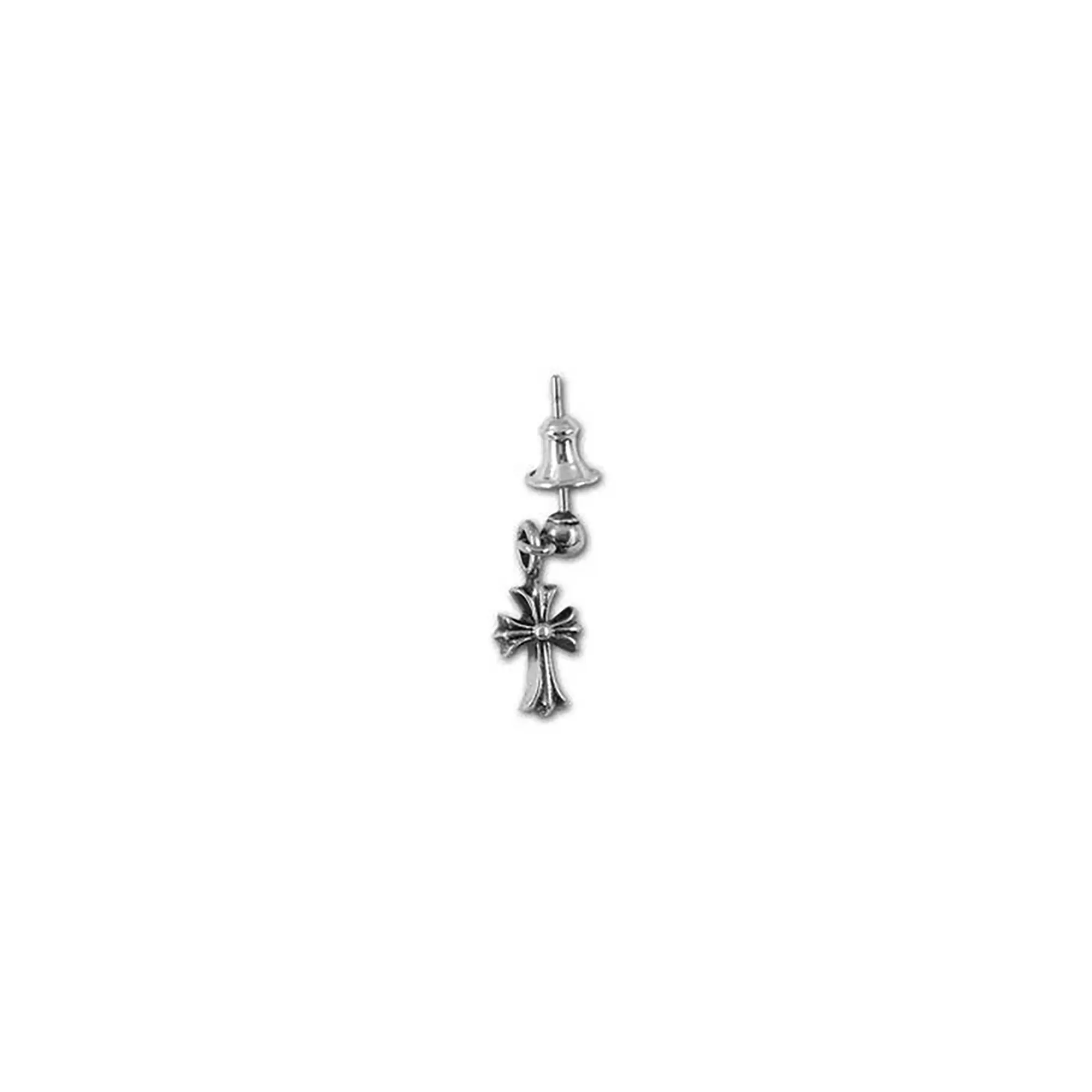 Tiny CH Cross Earring "Single Earring - Silver" CHRM0626