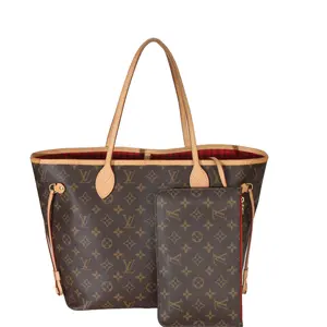 Pre-owned Louis Vuitton canvas Tote Bags NY154104 Monogram Neverfull MM