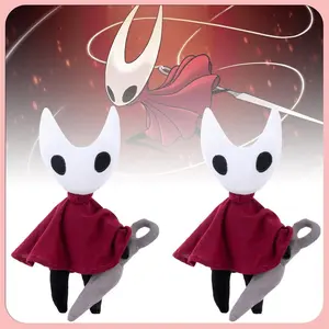 Hollow Knight Plush Toy Game Figure Hornet Dolls Hollow Knight Stuffed Animals Dolls Kids Toys Birthday Halloween Gifts for Boys