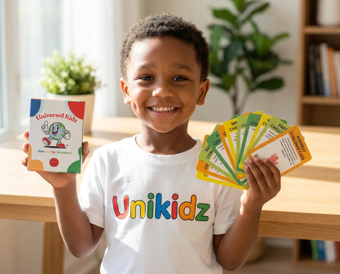 UniKidz- Universal Kidz Challenge Card Deck - Ages 3-5