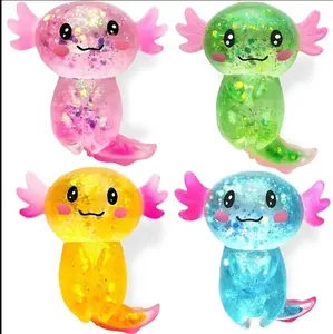 4 Pack Kawaii Squishy Balls, Soft Slow Rising Fidget Toys, Stress & Anxiety Relief Gifts for All Ages
