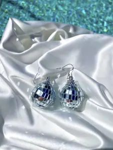 Disco Ball Earrings, Womens Jewelry, Party, Costume, Disco Outfit, Festival, Rave, Birthday Party, Christmas, Festive Outfits, Clothing and Accessories, Fun