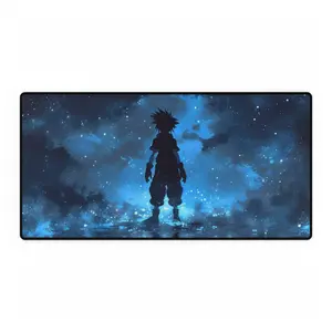 Sora Dark Theme | Kingdom Hearts Anime Gaming Mouse Mat