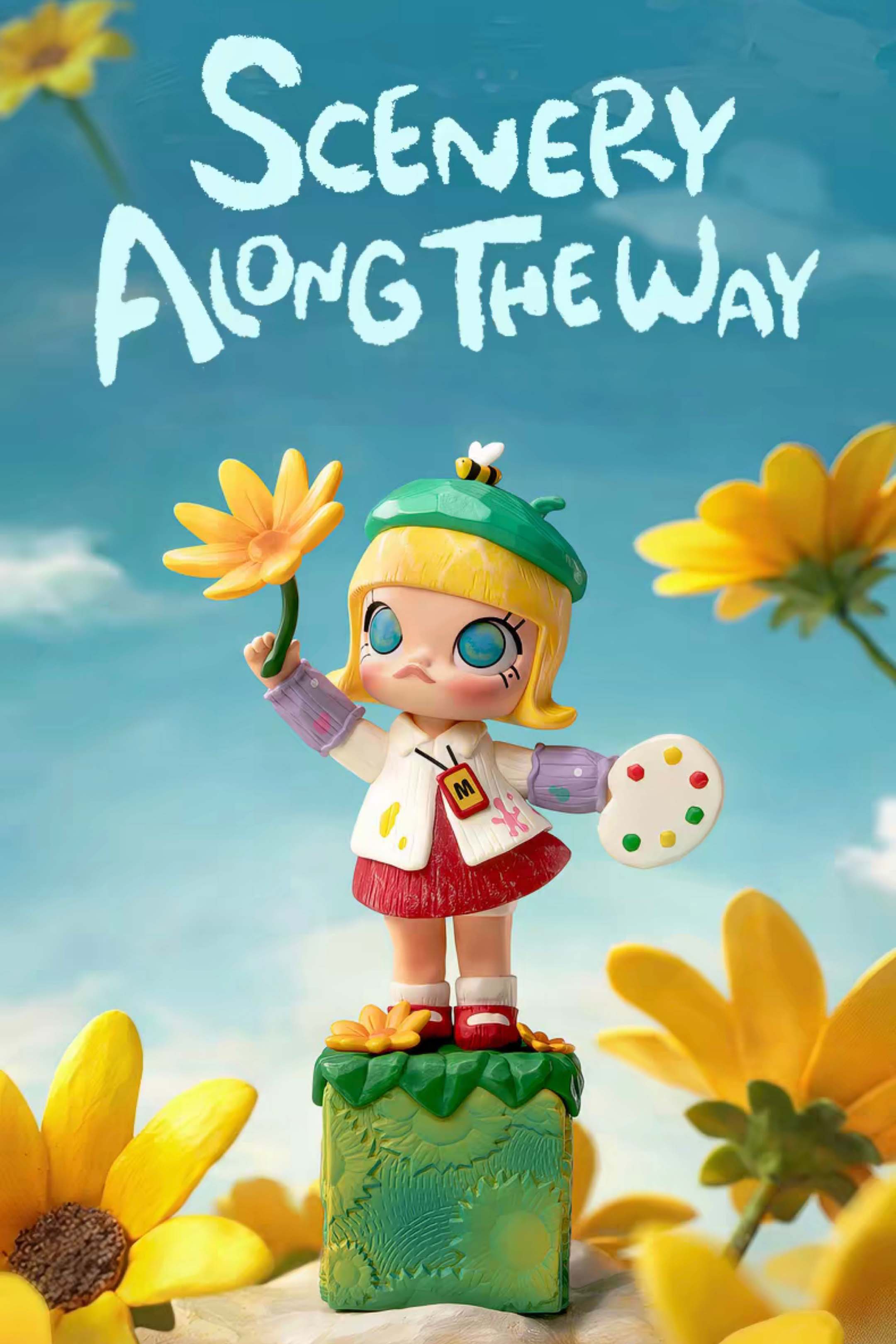 POP MART MOLLY Scenery Along the Way 20th Anniversary Figure Series Blind Box