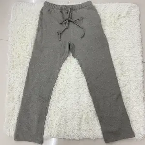 Unisex Adult Dark Oatmeal Grey Relaxed Pants, SS22 Uncuffed Jogger Sweatpants, Relaxed Fit Bottom Athletic Sweatpants, Lightweight Comfort Elastic Waist Versatile Streetwear for Daily Wear