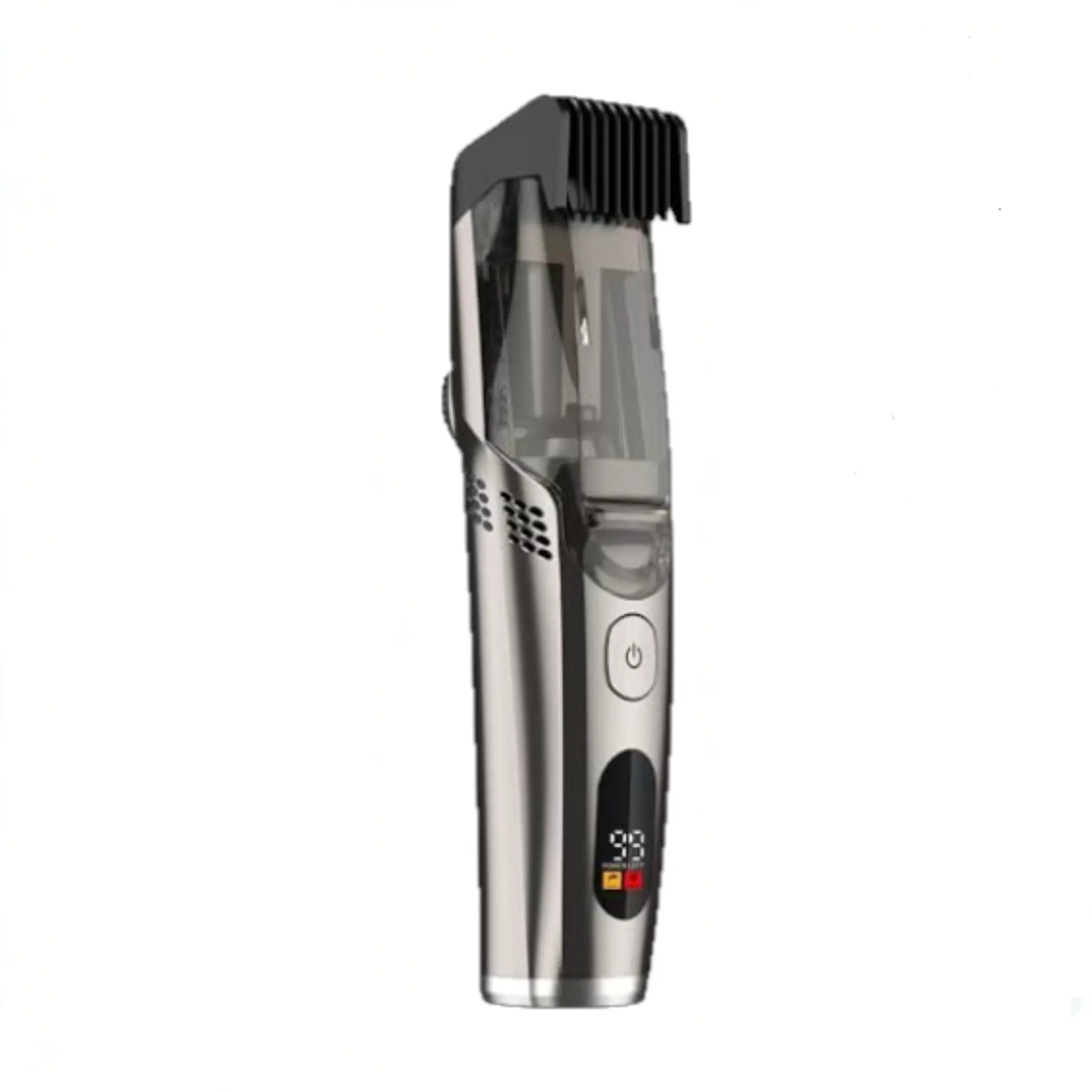 Vacuum Beard Shaver for Men,SHPAVVER Built-in Vacuum Trimmer for Mustache, Sideburns, Facial Hair, Rechargeable, IPX6 Waterproof, 2 Comb, Comfort face 2in1 Electric Razor rechargeable men 2026 ornament, Father's Day Gifts,