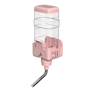 Small Animal Water Bottle for Cage, 30oz No Drip Automatic Pet Water Dispenser for Rabbit, Guinea Pig, Chinchilla, Ferret, Bunny, Squirrel, Hedgehog, Dog