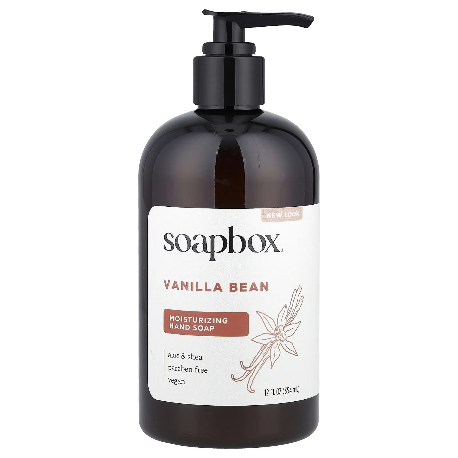 Soapbox Moisturizing Hand Soap, Vanilla Bean, 12 fl oz (354 ml) Soapbox Moisturizing Hand Soap, Vanilla Bean, 12 fl oz (354 ml)