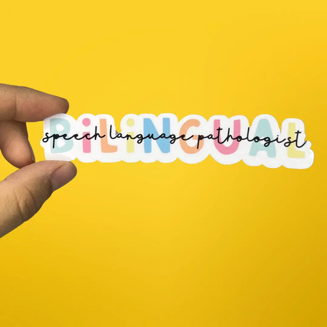 Bilingual Speech Language Pathologist Sticker