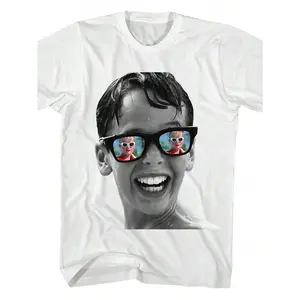 The Sandlot Poster "Squints" Printed T-Shirt, Men's Printed T-Shirt 220g, 100% Cotton, Round Neck Casual Men's Outdoor Short-Sleeved T-Shirt