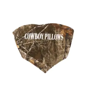 Camo Cowboy Pillows Tie Top