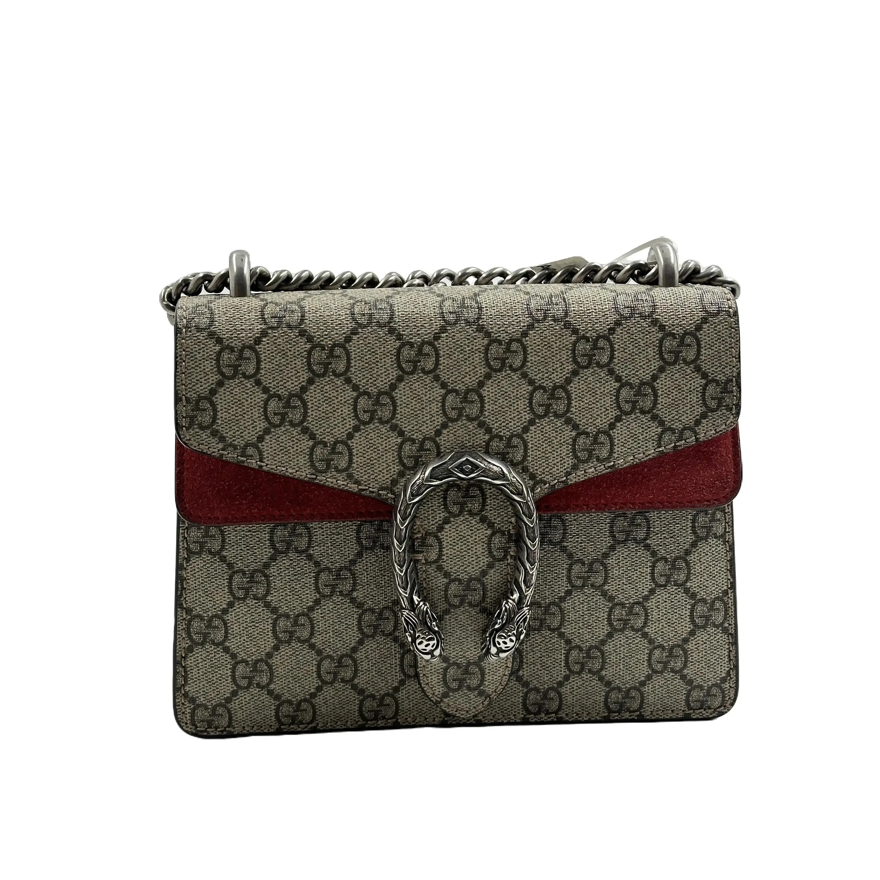 Pre-owned GUCCI Dionysus GG Supreme Small bag A101438
