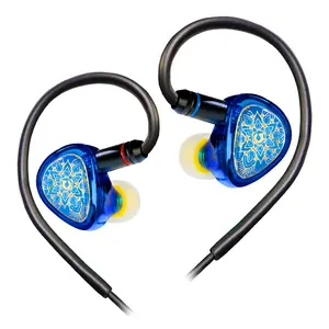 TANGZU Wan'er SG 2 Wired Gaming Earbuds, HiFi In-Ear Monitor with 10mm Dynamic Driver, Detachable Cable for PC/Phone/Music