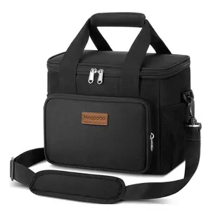 Large Capacity Portable Picnic Bag, Waterproof Single Shoulder Crossbody Thermal Bag, Durable Insulated Bag, Outdoor Car Ice Bag, Picnic Bag for Camping & Hiking