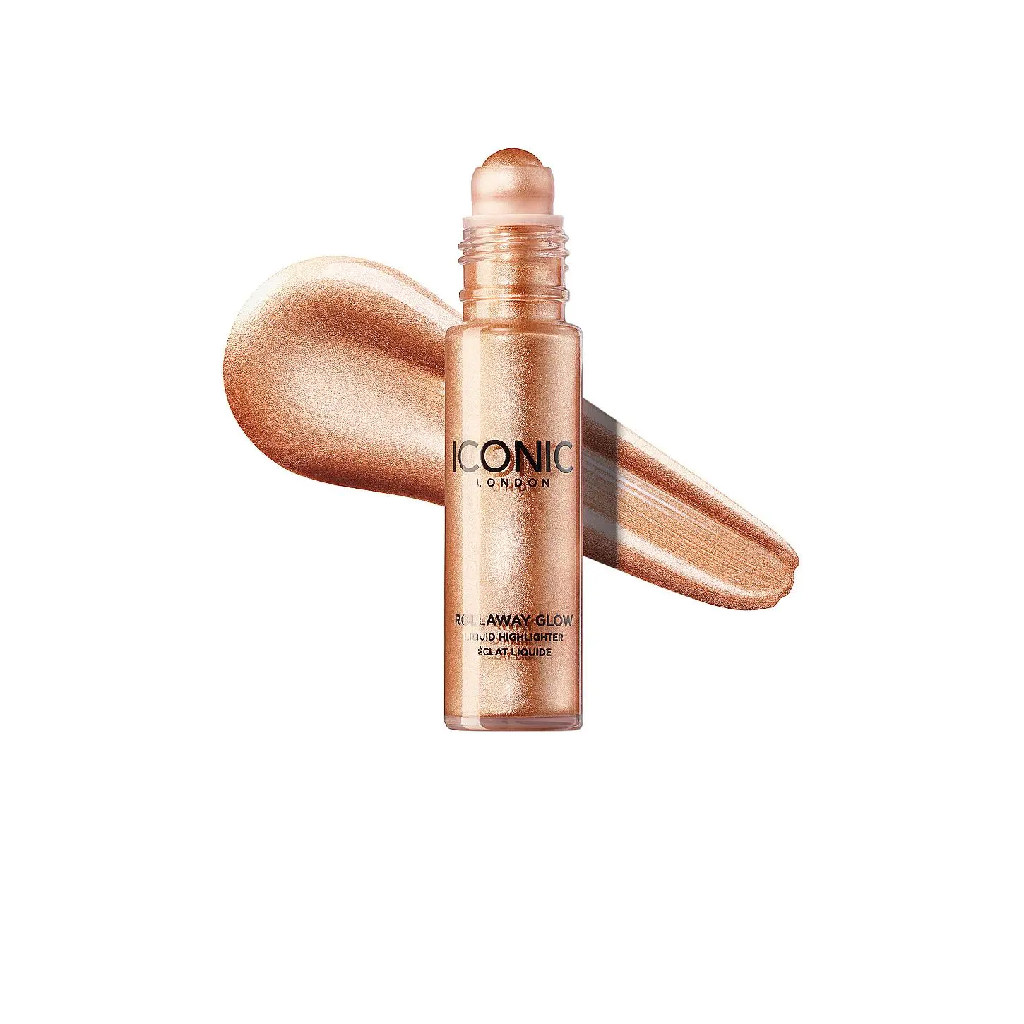 ICONIC LONDON Rollaway Glow Liquid Highlighter in Peach Paradise