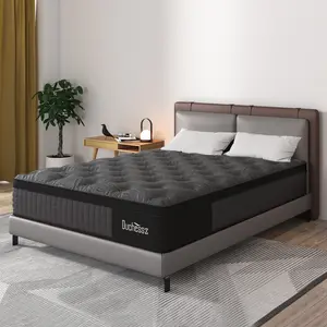 Duchessz 10"12"14" Twin Full Queen King Size Mattress in a Box Hybrid Spring Memory Foam