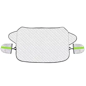 Aluminum Foil Car Windshield Sunshade, Full Season Snow Cover, Front and Rear Window, Enhances Coverage, Fits Most Cars, Windscreen Shade Cover
