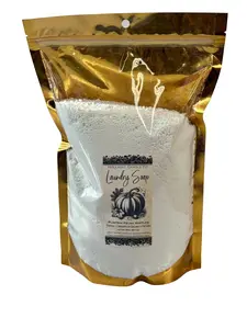 Laundry Soap Co. Natural Laundry Detergent - Scented, Cream Color, Perfect for Laundry, Floral and Fragrance Essences