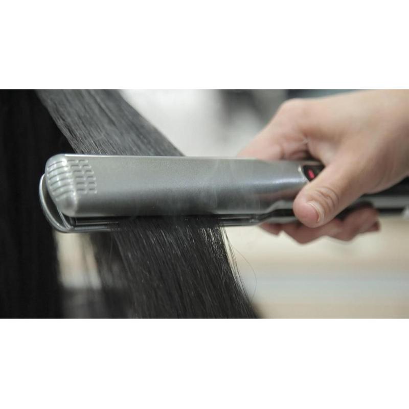 Lizze Extreme Professional Hair Straightener | Original Nano Titanium Technology Straightens Dry, Frizzy Hair Curls | 250 Deg. C. (480'f) - 110 Volts