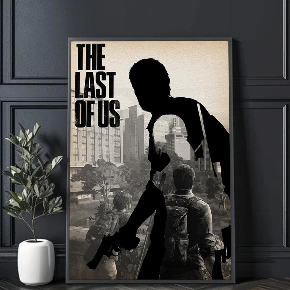 Hot Game The Last of Us Poster Frameless Personalized Wall Art Poster Photos for Living Room Home Decor