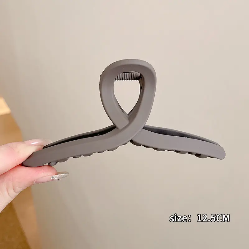 182 # Shallow Coffee and Word Clip 13CM#