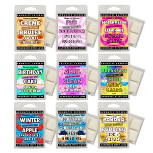 Aromatic Express Luxury Highly Fragranced Wax Melt Clam Shell 2.5 fl oz Long Lasting Scented Candle Wax for Cozy Home Decor